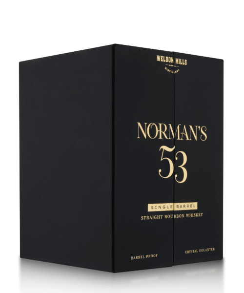 Norman's 53 Bourbon closed box